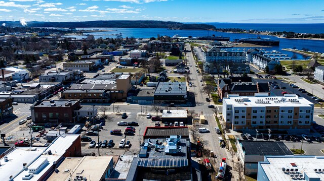 201 E Danaher St, Ludington, MI 49431 - bird's eye view with a water view