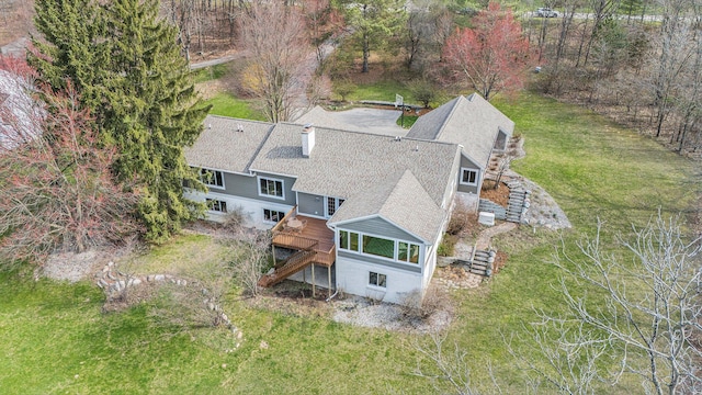 10159 E Rivershore Dr SE, Alto, MI 49302 - birds eye view of property
