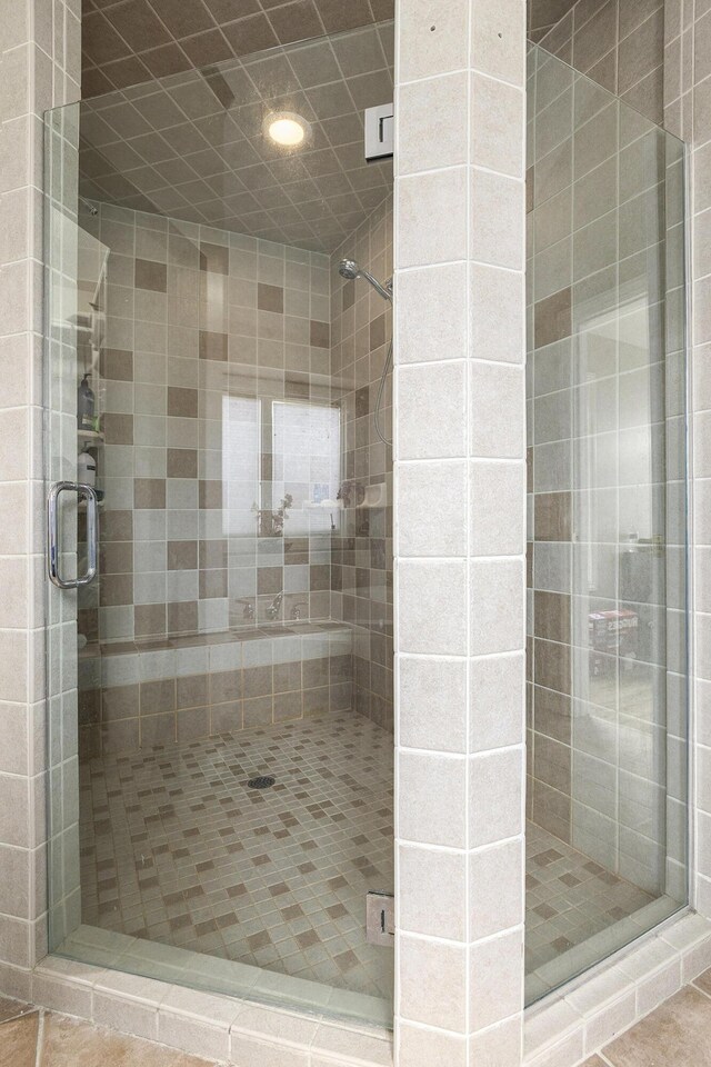 17 Coronado Dr, Jackson, MI 49201 - bathroom featuring a shower stall