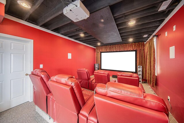 17 Coronado Dr, Jackson, MI 49201 - cinema room featuring carpet flooring