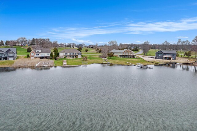 17 Coronado Dr, Jackson, MI 49201 - property view of water featuring a residential view