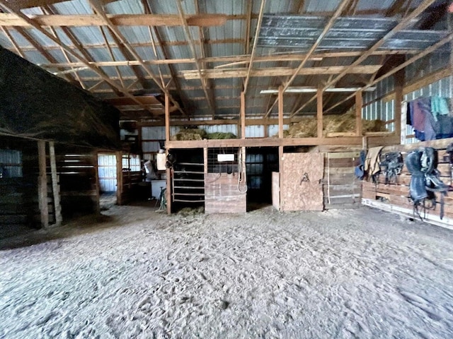 view of stable