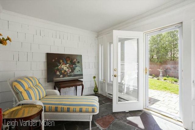 3020 Fulton St SE, Grand Rapids, MI 49506 - sunroom featuring french doors