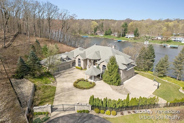 7635 Sandy Hollow Dr SE, Alto, MI 49302 - view of subject property featuring a large body of water