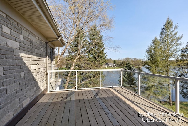 7635 Sandy Hollow Dr SE, Alto, MI 49302 - view of wooden deck