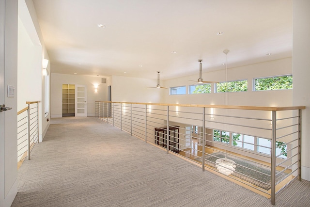 20 Hiawatha Dr, Battle Creek, MI 49015 - corridor featuring carpet and plenty of natural light