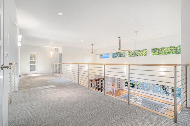 20 Hiawatha Dr, Battle Creek, MI 49015 - hallway with carpet flooring and healthy amount of natural light