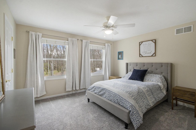 5371 S 4th St, Kalamazoo, MI 49009 - bedroom with carpet floors, baseboards, and ceiling fan