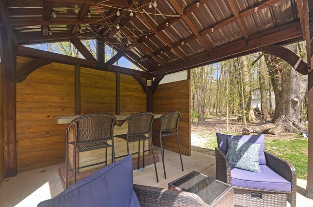5371 S 4th St, Kalamazoo, MI 49009 - view of patio / terrace with outdoor lounge area