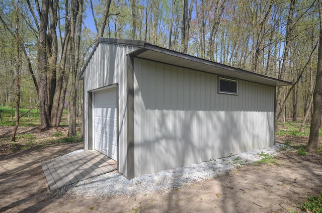 5371 S 4th St, Kalamazoo, MI 49009 - view of detached garage