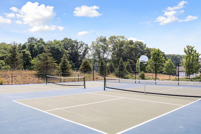 8167 Turning Stone, Kalamazoo, MI 49009 - view of tennis court with community basketball court