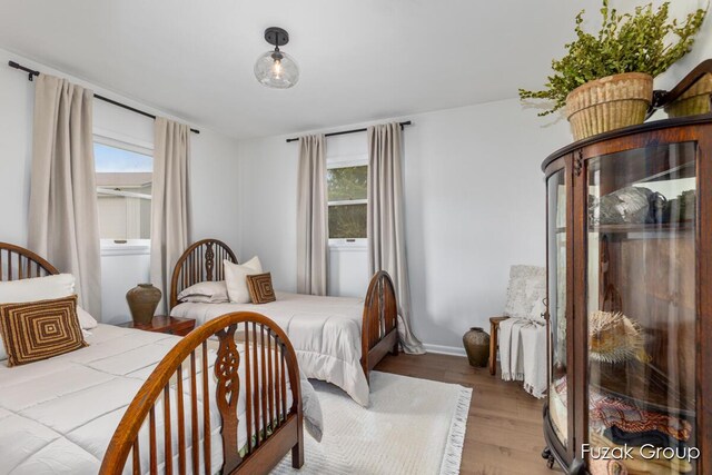 4733 136th Ave, Hamilton, MI 49419 - bedroom with light wood-style floors and multiple windows