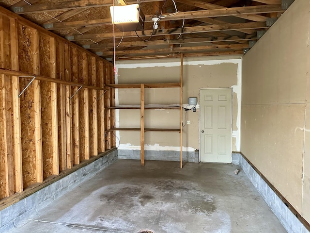 1049 Leroux Rd, Muskegon, MI 49441 - garage with a garage door opener