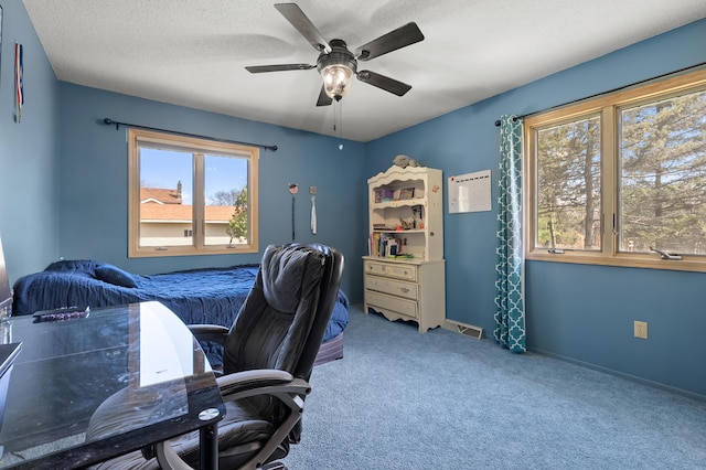 8524 E B Ave, Richland, MI 49083 - carpeted office space featuring ceiling fan