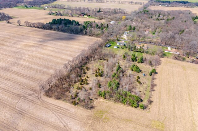 8524 E B Ave, Richland, MI 49083 - aerial view of property and surrounding area featuring rural landscape
