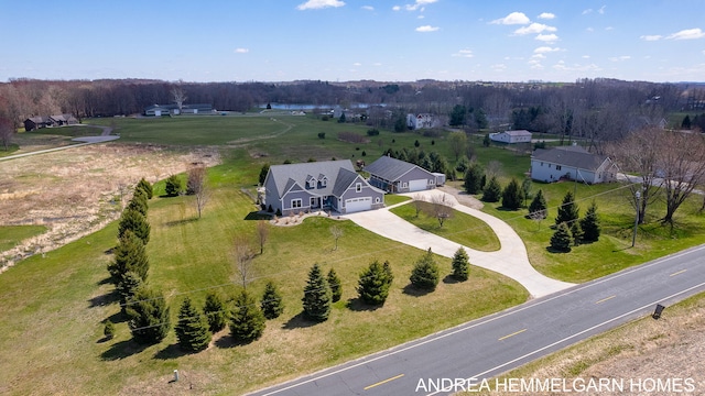 4459 36th St, Hamilton, MI 49419 - drone / aerial view