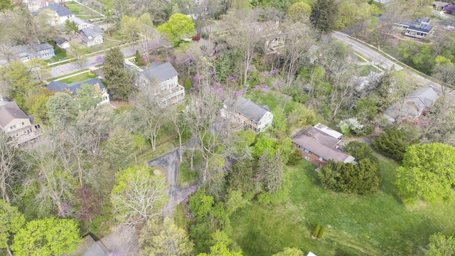 birds eye view of property featuring a residential view