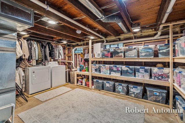 2301 Schimperle Dr NE, Grand Rapids, MI 49525 - unfinished below grade area with separate washer and dryer
