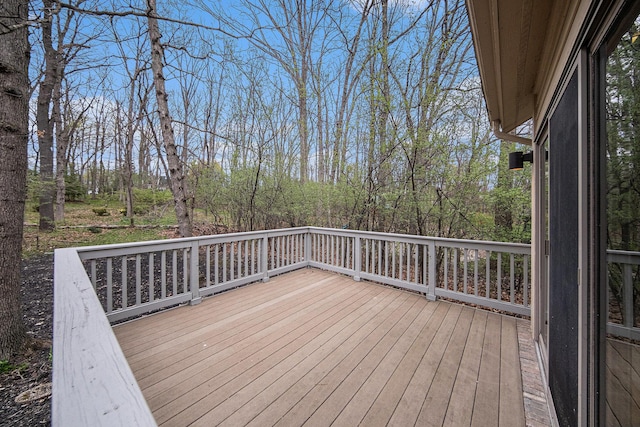 2925 Exmoor Rd, Ann Arbor, MI 48104 - view of wooden deck