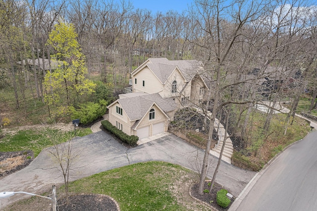 2925 Exmoor Rd, Ann Arbor, MI 48104 - view from above of property
