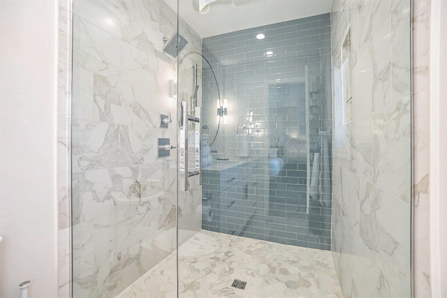 55 Gabriel Dr, South Haven, MI 49090 - bathroom featuring a walk in shower