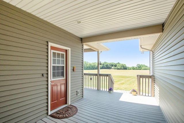 672 66th St, South Haven, MI 49090 - view of wooden terrace