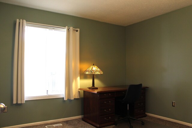 3184 Windcrest Dr # 14, Grand Rapids, MI 49525 - office space with visible vents, baseboards, and carpet flooring