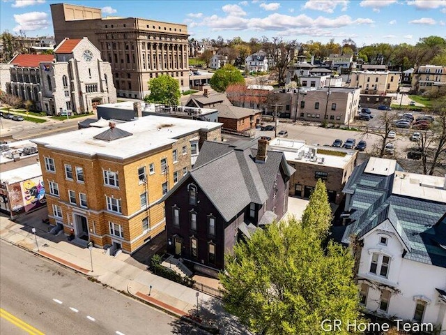 22 Jefferson Ave SE, Grand Rapids, MI 49503 - aerial perspective of suburban area