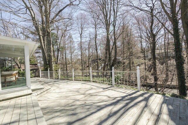 16230 Woodcrest Dr, Spring Lake, MI 49456 - wooden terrace with fence