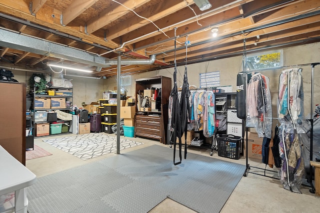 10951 N Waldron Rd, Jerome, MI 49249 - view of basement