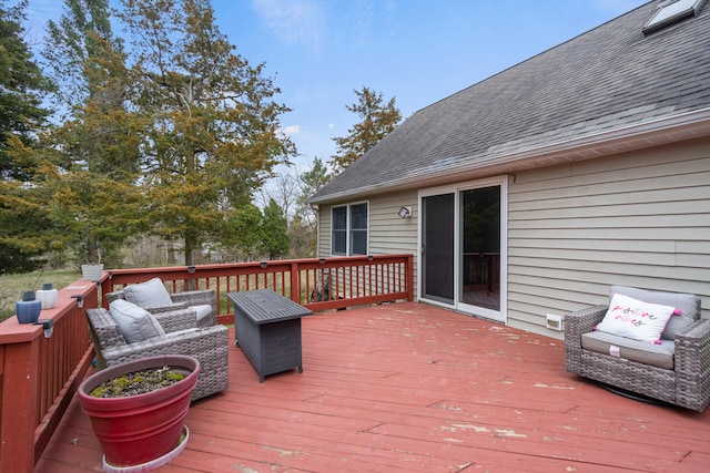 10951 N Waldron Rd, Jerome, MI 49249 - view of wooden deck