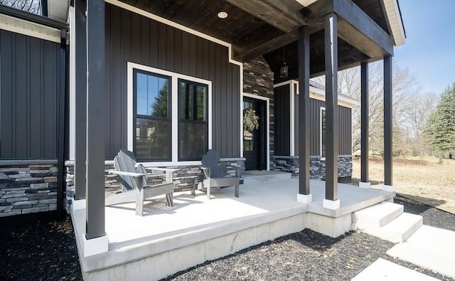 8477 84th St SE, Alto, MI 49302 - view of patio with a porch