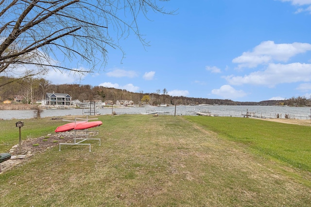 66100 Dolans Ave, Vandalia, MI 49095 - view of yard featuring a water view