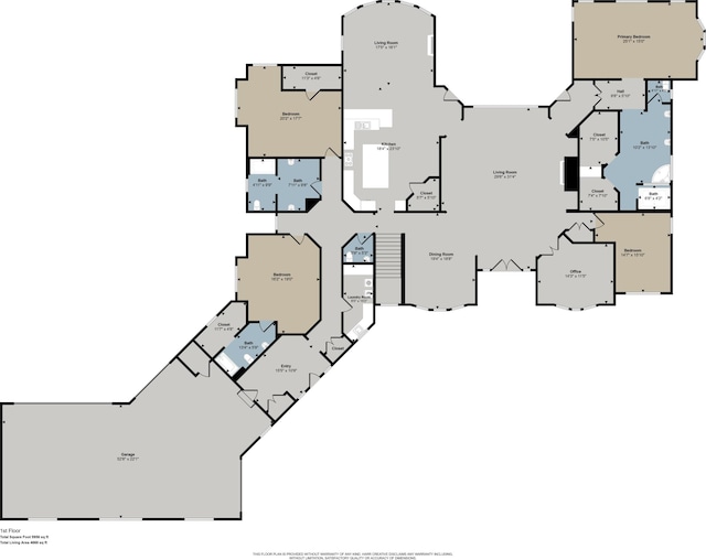 17180 Shore Oaks W Ln, Holland, MI 49424 - view of floor plan / room layout