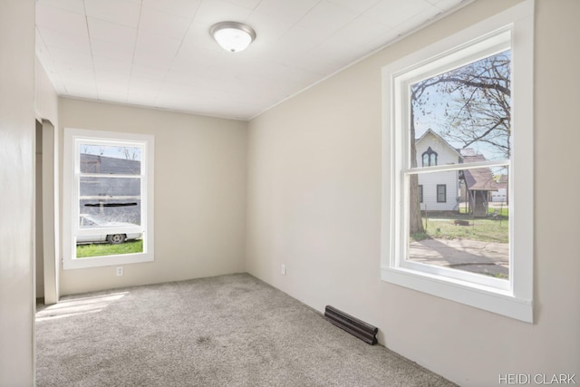 3552 47th St, Hamilton, MI 49419 - carpeted spare room featuring visible vents