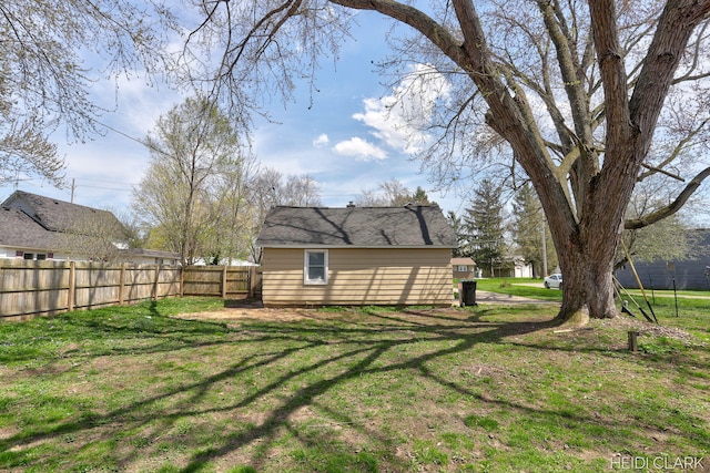 3552 47th St, Hamilton, MI 49419 - view of yard featuring fence