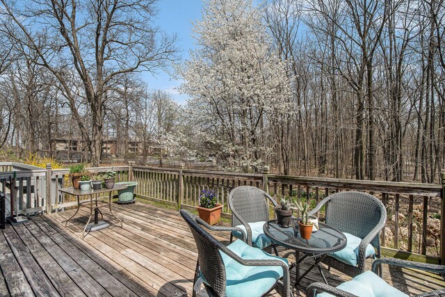 2420 E Collier Ave SE, Grand Rapids, MI 49546 - view of wooden deck