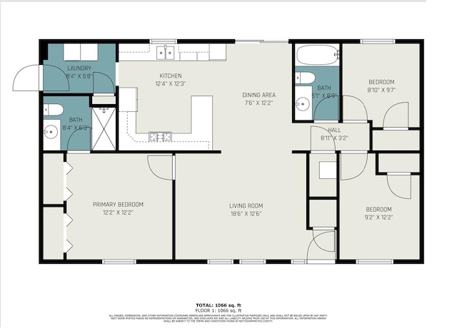 103 S Leeth St, White Pigeon, MI 49099 - floor plan