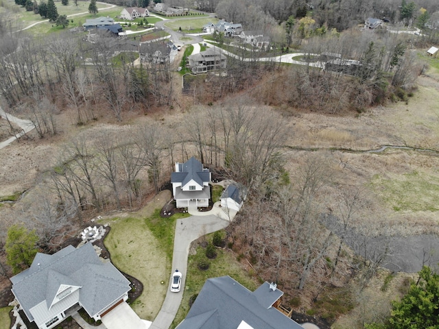 drone / aerial view