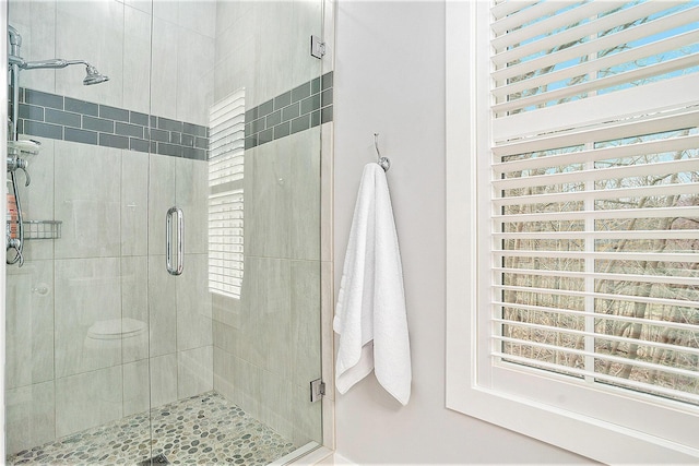 full bath featuring a stall shower