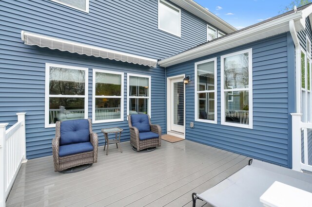 5849 Gavin Ln, Kalamazoo, MI 49009 - view of deck