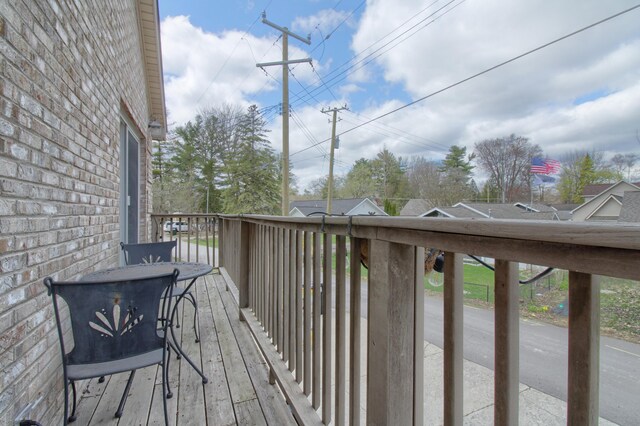 4790 Downing Dr, Pinckney, MI 48169 - view of wooden deck