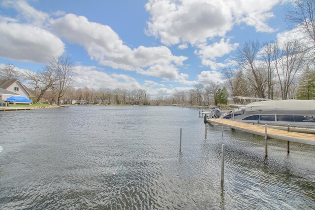 4790 Downing Dr, Pinckney, MI 48169 - exterior space featuring a water view