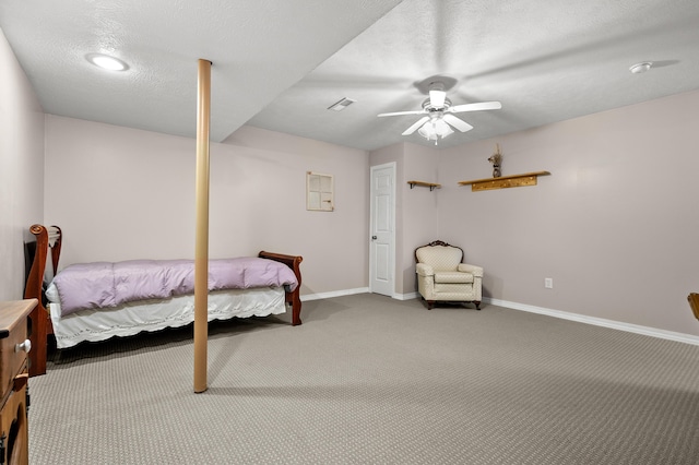 51441 Jordan St, Paw Paw, MI 49079 - bedroom featuring carpet floors and a ceiling fan