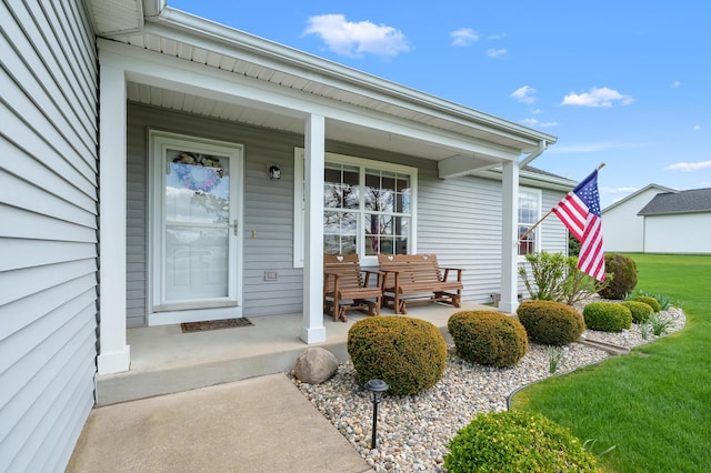51441 Jordan St, Paw Paw, MI 49079 - entrance to property with covered porch