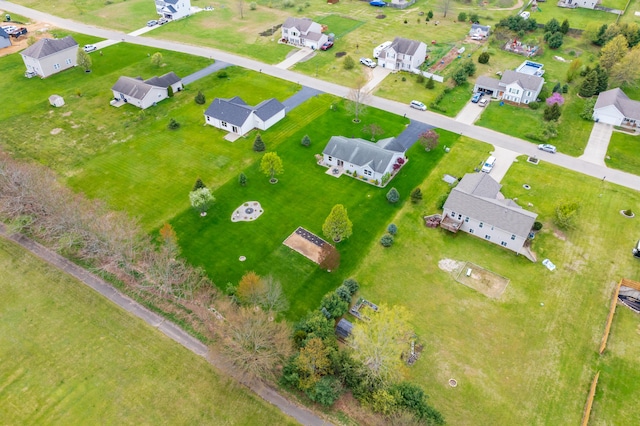 51441 Jordan St, Paw Paw, MI 49079 - aerial perspective of suburban area