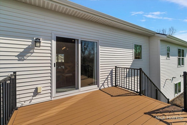 view of deck