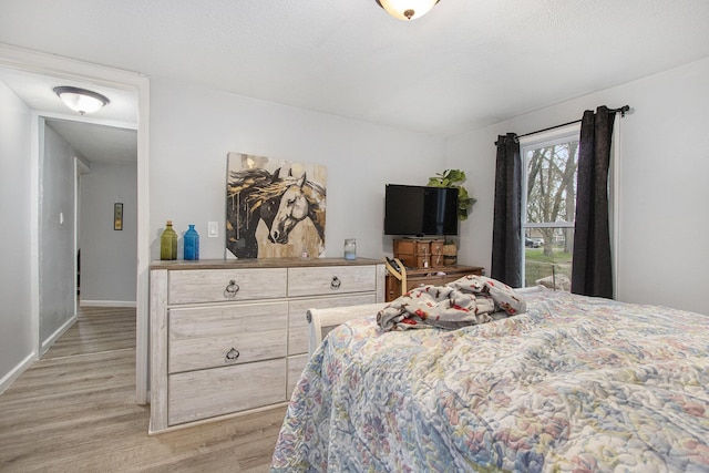 1613 Norton, Benton Harbor, MI 49022 - bedroom with baseboards and light wood finished floors