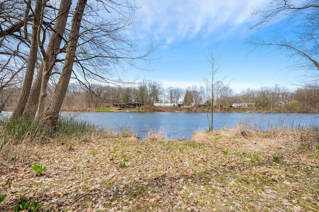 property view of water
