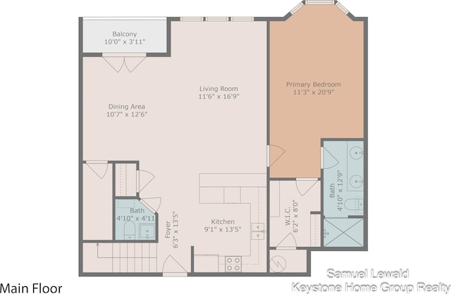430 Union Ave NE Unit 303, Grand Rapids, MI 49503 - plan